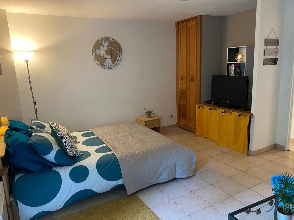 Appartement Cosy Avec Jardin Privatif Et Garage Фонтенбло Экстерьер фото